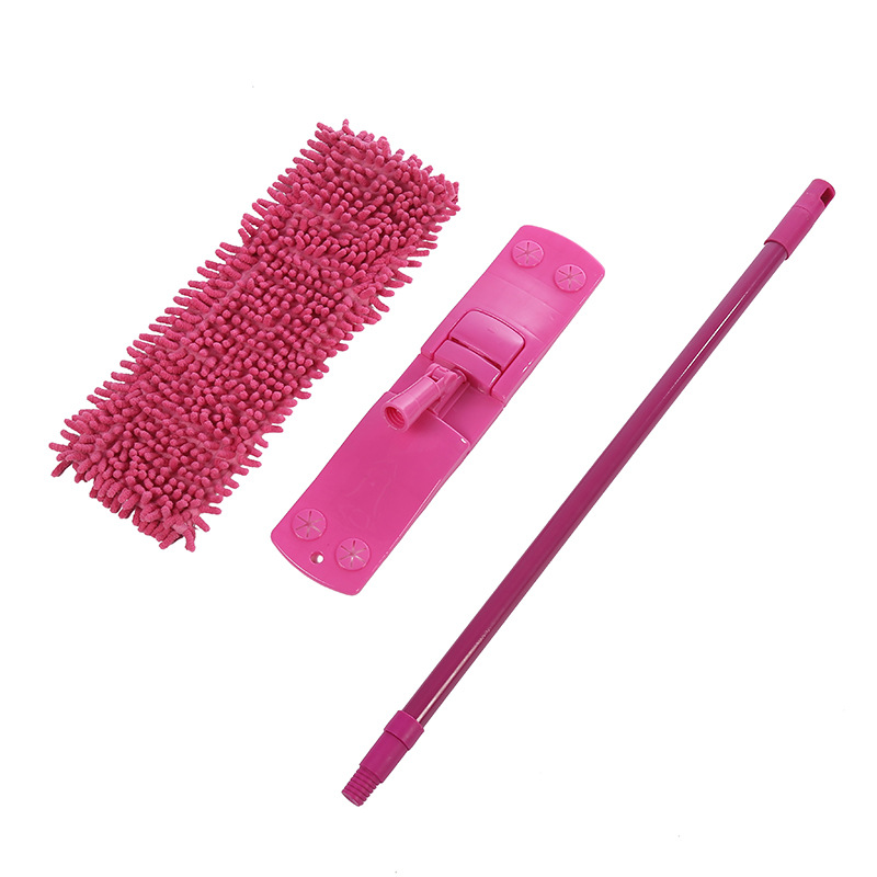 Chenille flat mop household removable cleaning durable ceramic tile mop mop wholesale multifunctional Item Picture