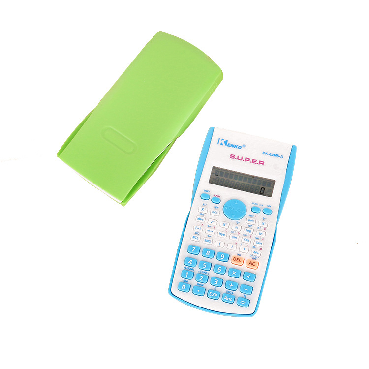 82MS color calculator for primary and secondary school students stationery multifunction computer on battery science calculator Item Picture