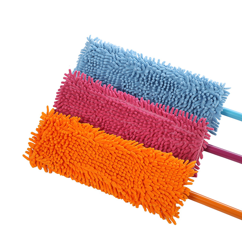 Chenille flat mop household removable cleaning durable ceramic tile mop mop wholesale multifunctional details Picture
