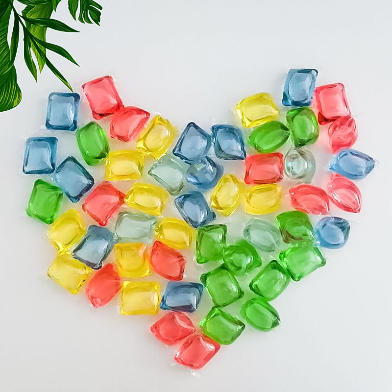 50 a bucket of long time fragrance 8g laundry condensation beads wholesale household concentrated laundry liquid condensation beads OEM processing details Picture