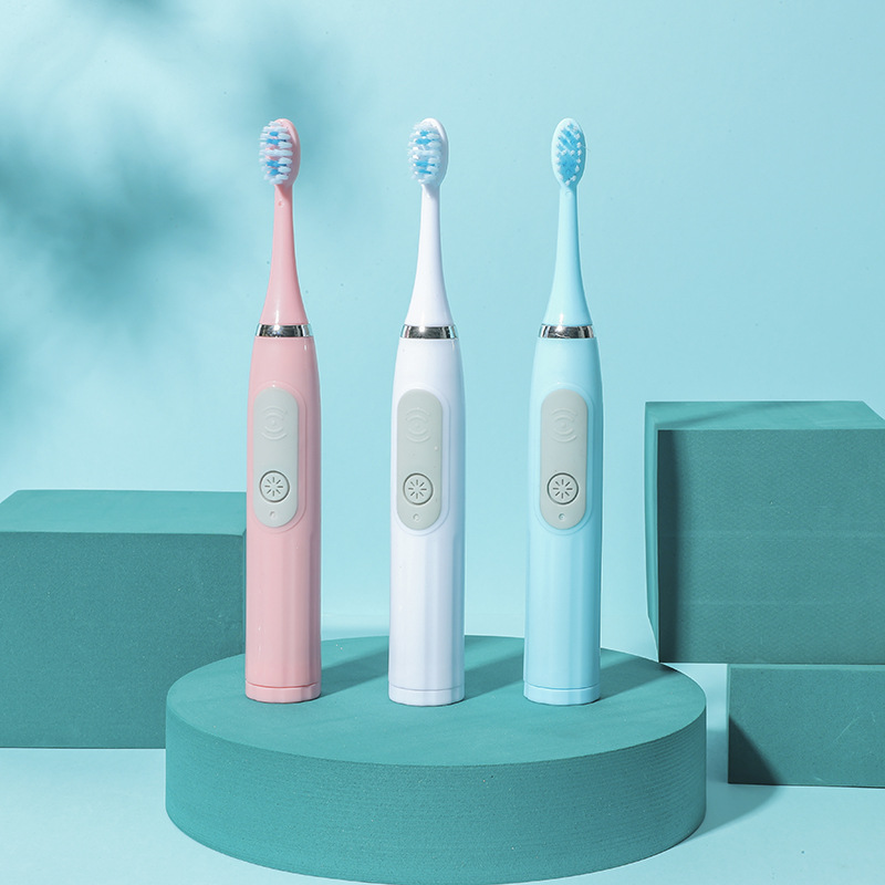 Single acoustic wave electric toothbrush to send battery adult fine hair a pack of daily necessities wholesale explosive Specification drawing