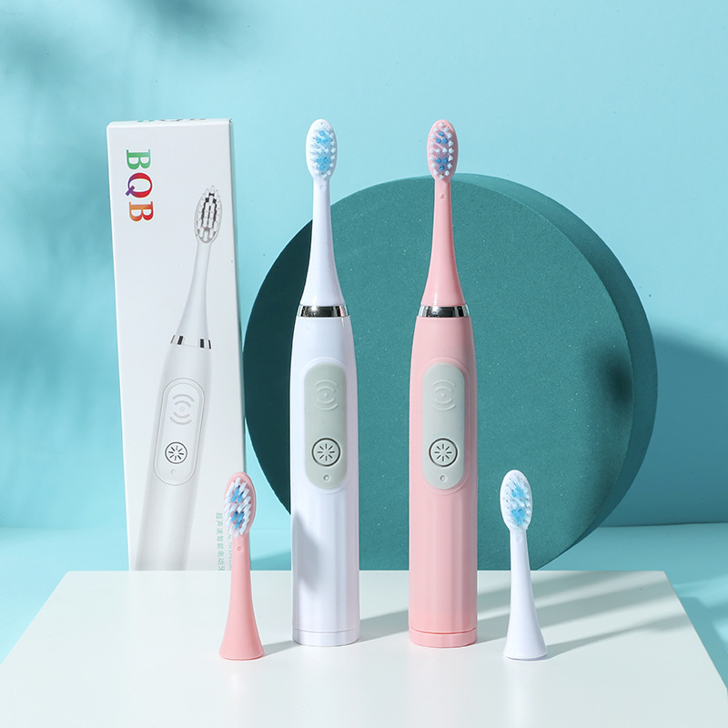 Single acoustic wave electric toothbrush to send battery adult fine hair a pack of daily necessities wholesale explosive details Picture