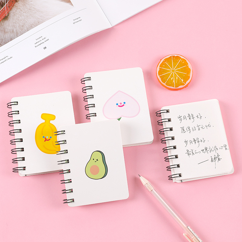 ins hyuna wind side down A7 coil this lovely student portable notepad notebook pocket small book Application Scenario