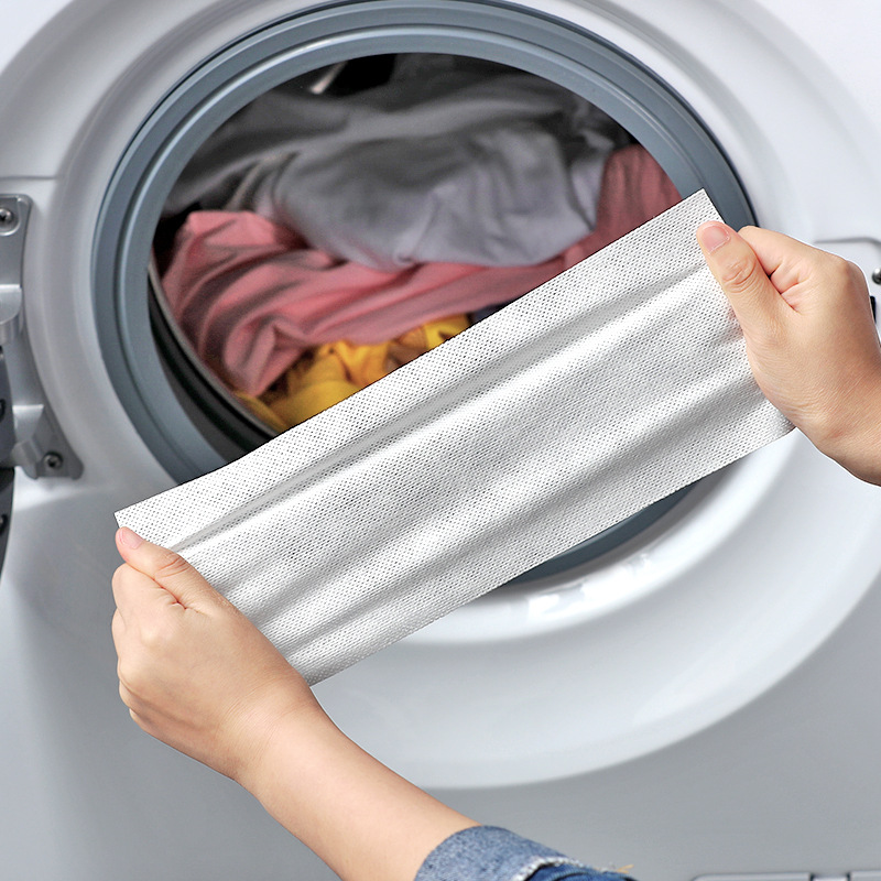 Anti-dyeing laundry color absorption sheet Anti-dyeing towel clothes color mixing paper household laundry sheet color absorption master sheet Application Scenario