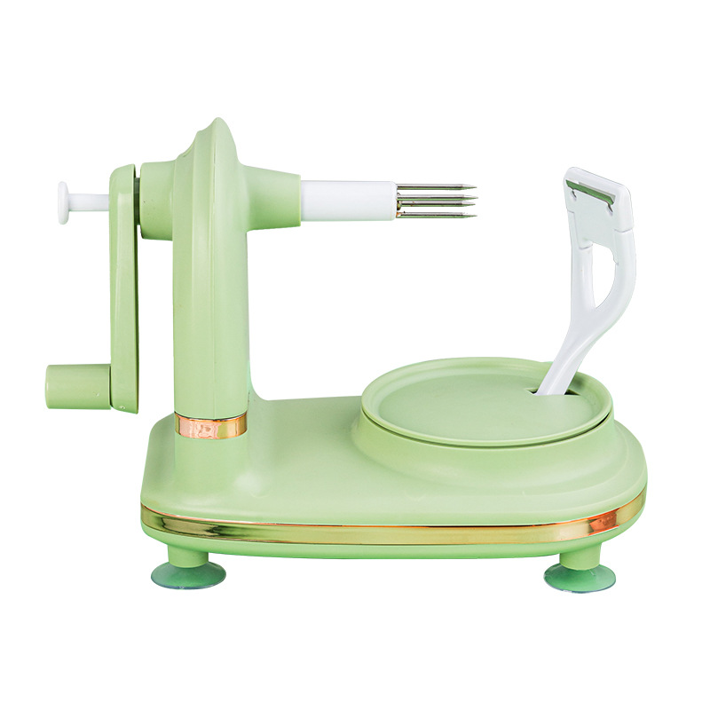 Manufacturers supply new material sea shell gold apple peeler apple peeler hand shake fruit new paring knife details Picture