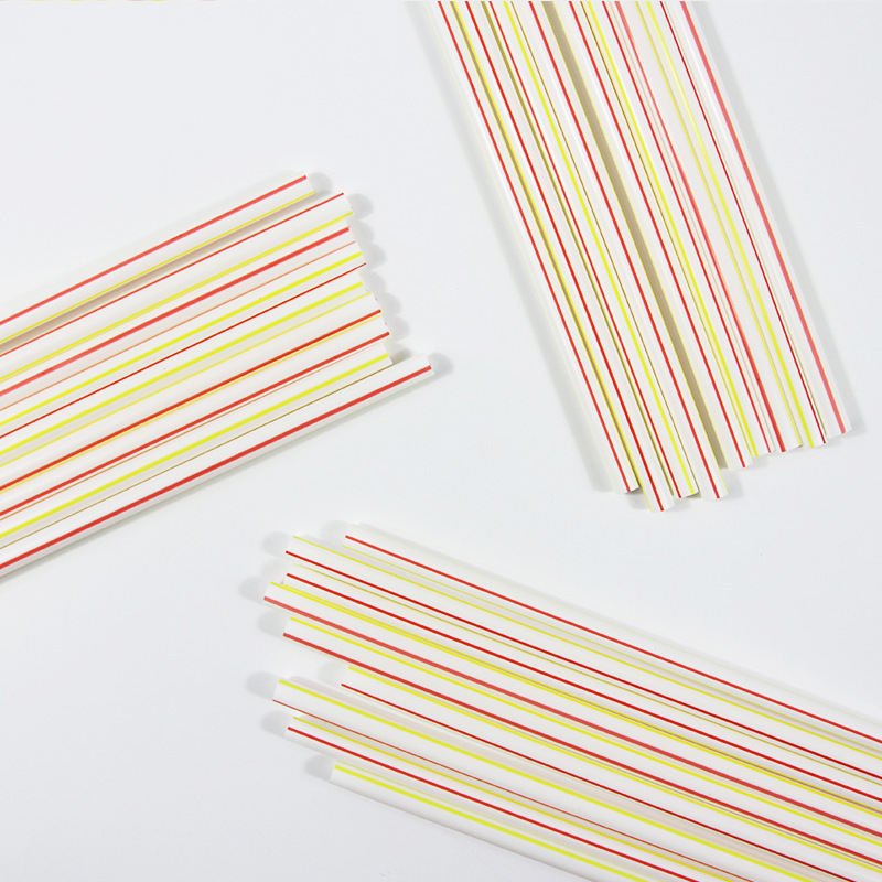 [Manufacturer wholesale] disposable straw Coke straw soy milk straw drink juice milk tea straw 100 details Picture
