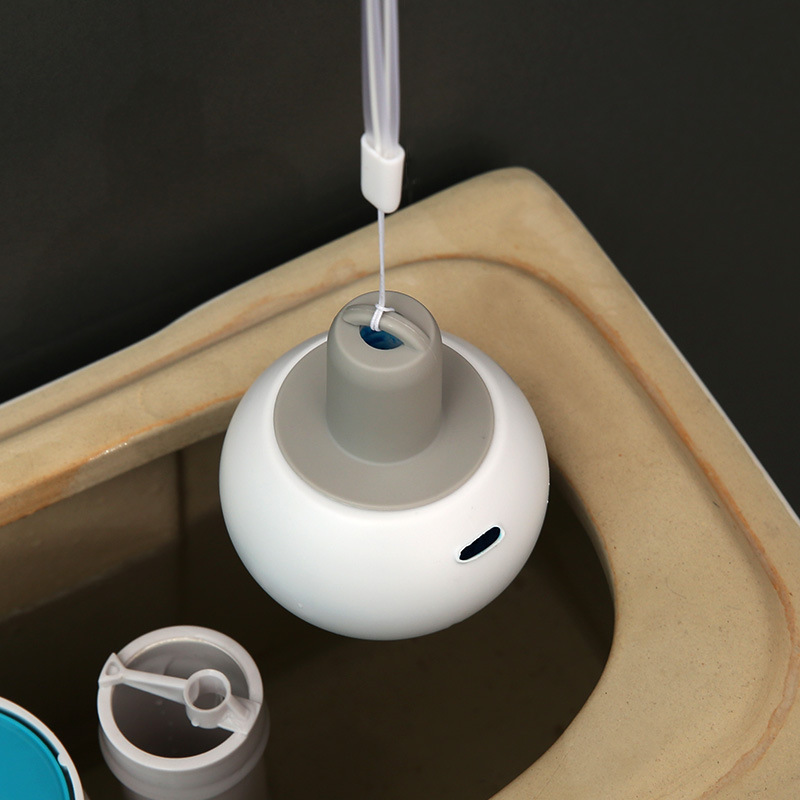 Blue bubble toilet magic bottle cleaning toilet spirit small bear cleaning P&G toilet detergent toilet cleaner deodorant Douk boom style Specification drawing