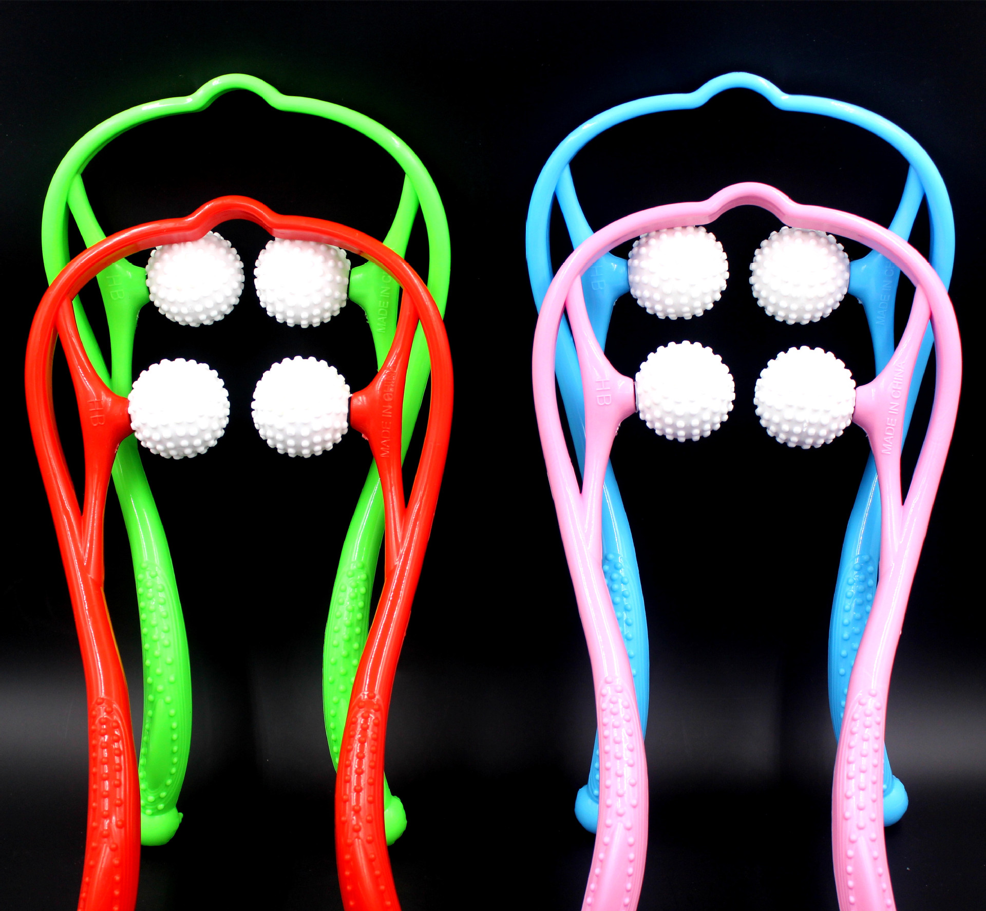 Manual massager cervical vertebra massager neck Manual neck massager Acupoint massage shoulder and neck massager Item Picture