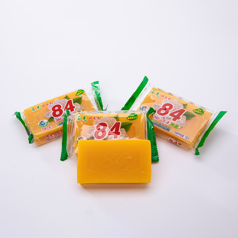 Foreign trade wholesale 102g84 soap soap laundry soap household soap small soap gifts details Picture