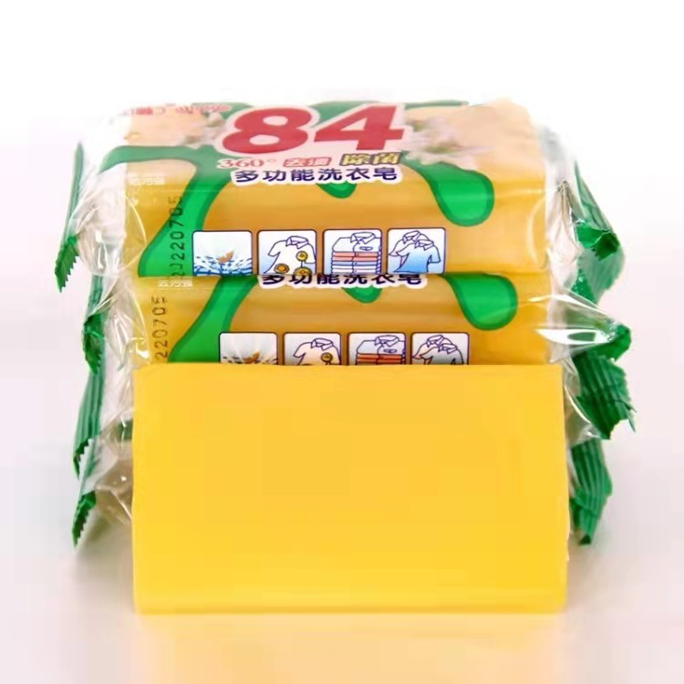 Foreign trade wholesale 102g84 soap soap laundry soap household soap small soap gifts Specification drawing