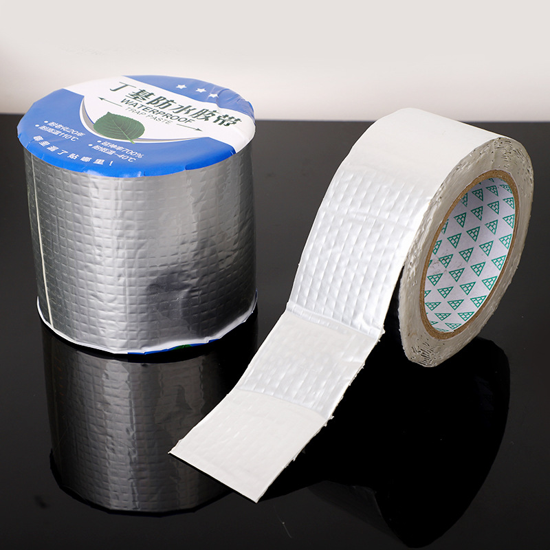 Source factory butyl waterproof tape color steel tile roof kitchen pipe waterproof plugging material repair tape details Picture