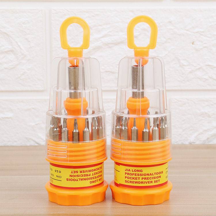 15 in 1 screwdriver set Multi-function pagoda screwdriver head small household appliance repair hardware tools details Picture