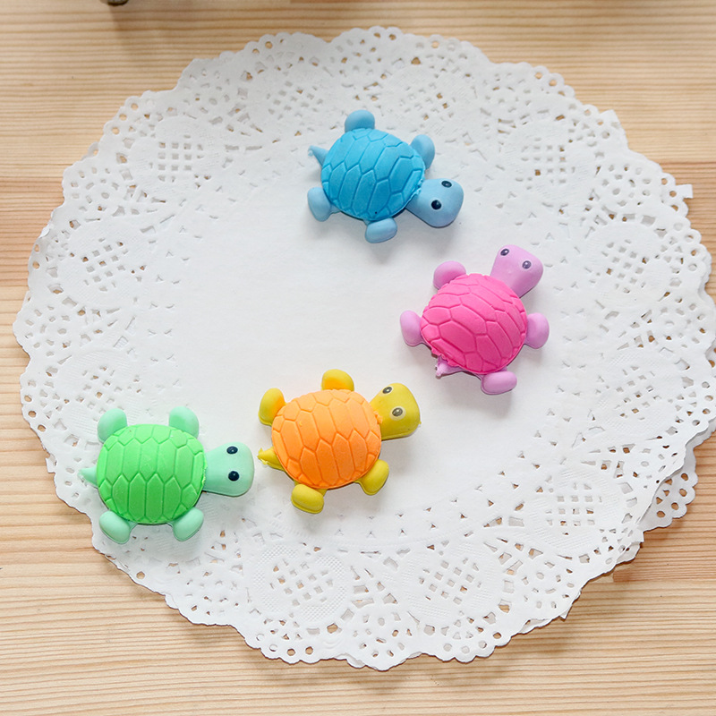 Creative cartoon big turtle student eraser rubber student stationery wholesale manufacturers rubber wholesale manufacturers customized Specification drawing