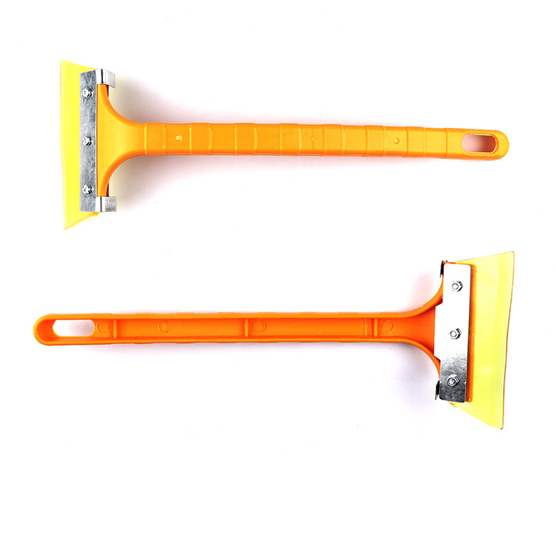 Long handled beef tendon snow shovel for cars Oxford snow shovel wiper board film scraper defrost deice shovel Item Picture