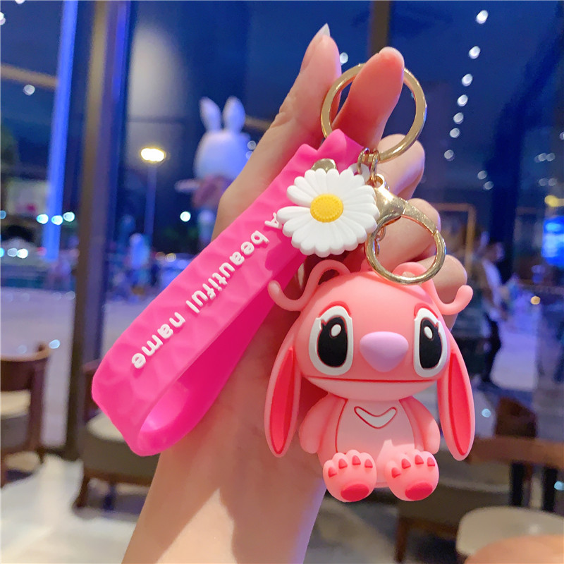 The manufacturer produces new 3D doll Steed key chain PVC car bag small pendant stall supply gifts Specification drawing