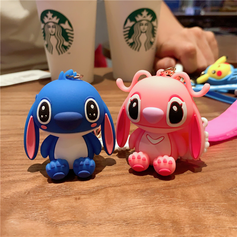 The manufacturer produces new 3D doll Steed key chain PVC car bag small pendant stall supply gifts Application Scenario