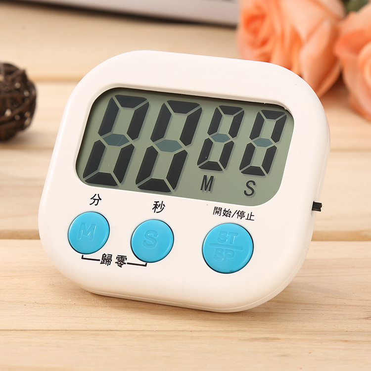 Large screen positive and negative timer manufacturer multifunctional kitchen timer baking electronic stopwatch timer details Picture
