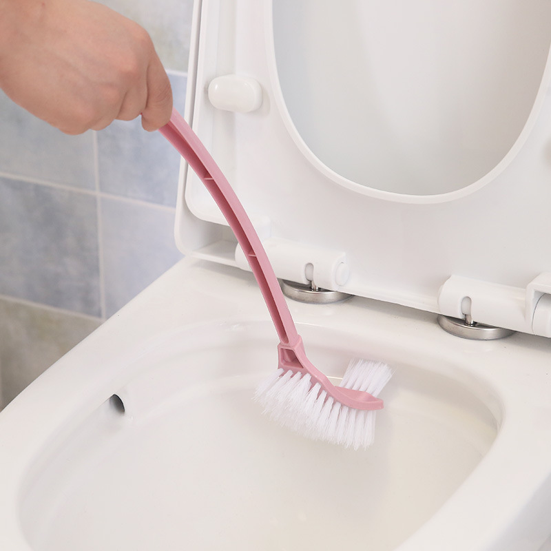 Household toilet brush set Creative toilet wash toilet brush New long handle no dead Angle cleaning brush no dead Angle Application Scenario