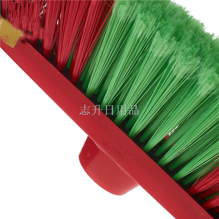 Factory direct plastic shell broom, household cleaning broom wholesale Specification drawing