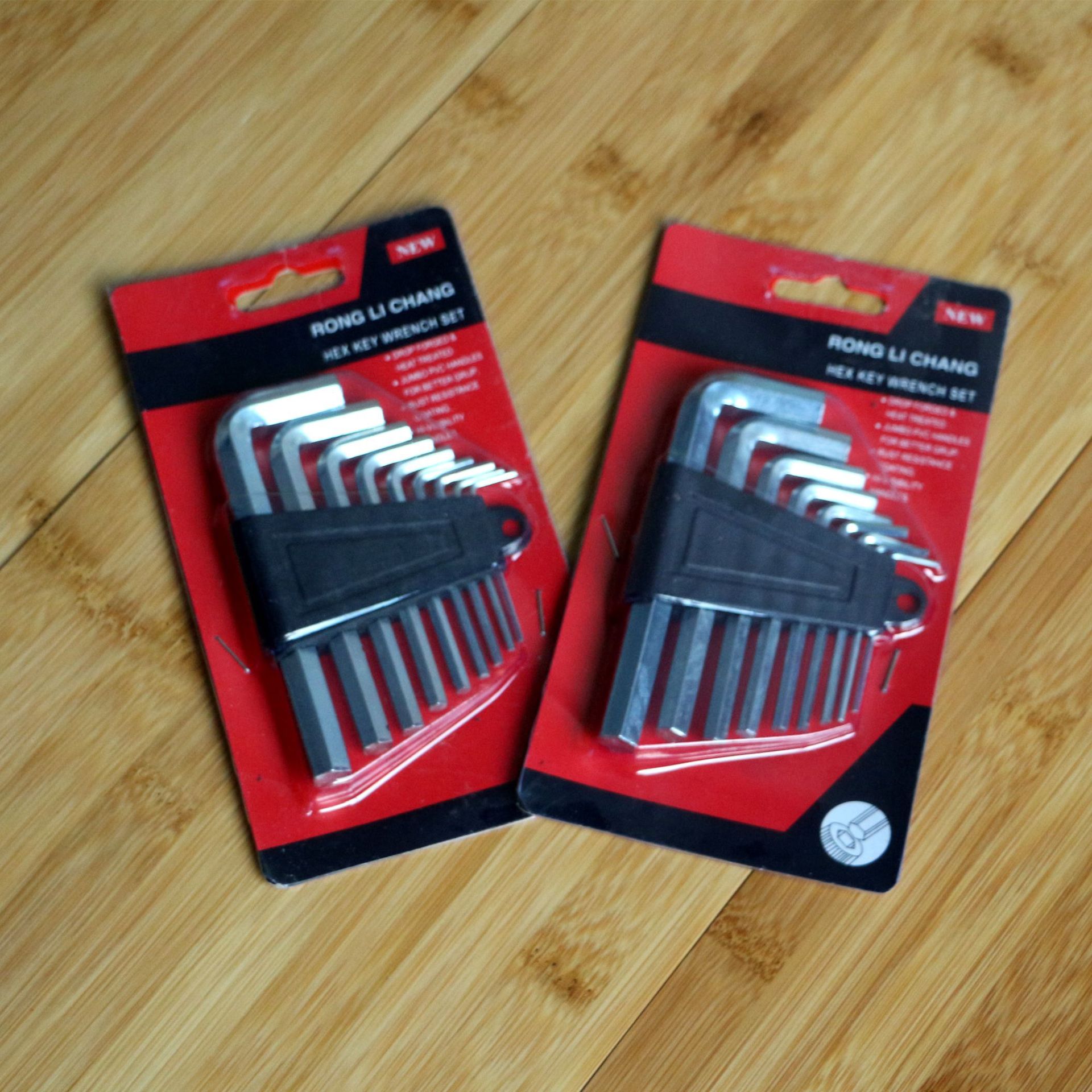 9 hex wrench household hex wrench set Specification drawing