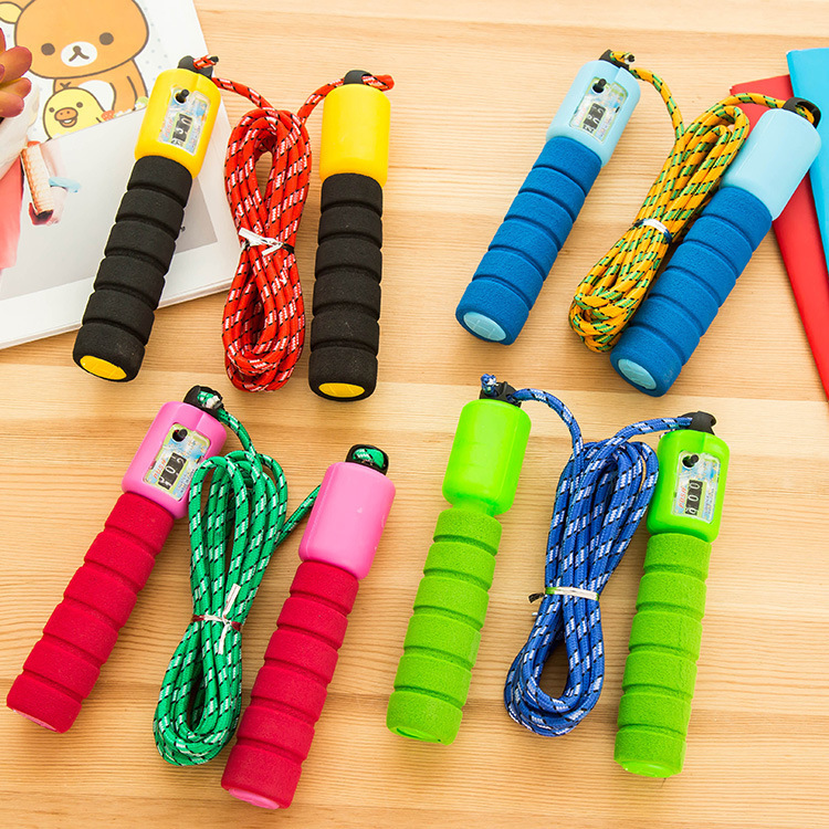 Professional count skipping rope adult pattern skipping rope students high school fitness skipping rope full figure
