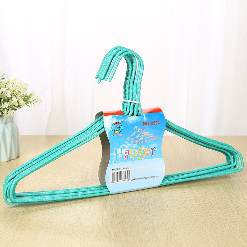 0524 Simple and thickened metal impregnated non-trace air drying clothes rack color household wardrobe adult non-slip clothes rack Specification drawing