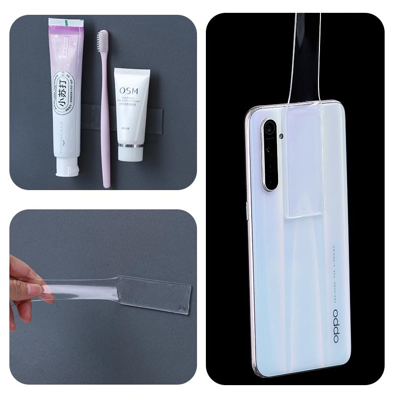 Magic tape strong transparent non - imprint waterproof double - side adhesive can be cut high - temperature car fixed adhesive patch Application Scenario