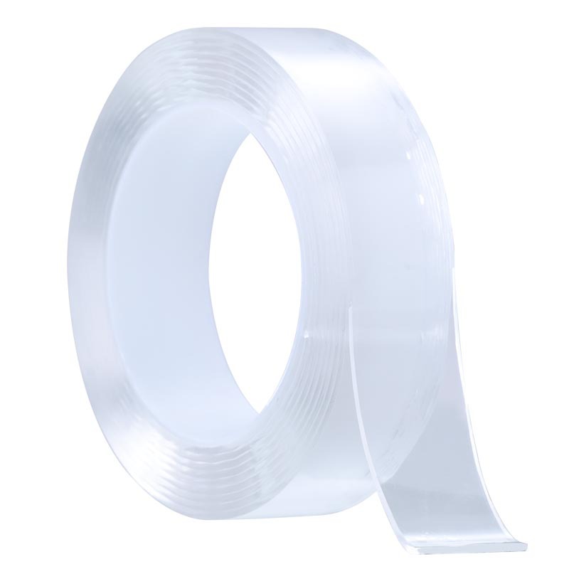Magic tape strong transparent non - imprint waterproof double - side adhesive can be cut high - temperature car fixed adhesive patch Item Picture