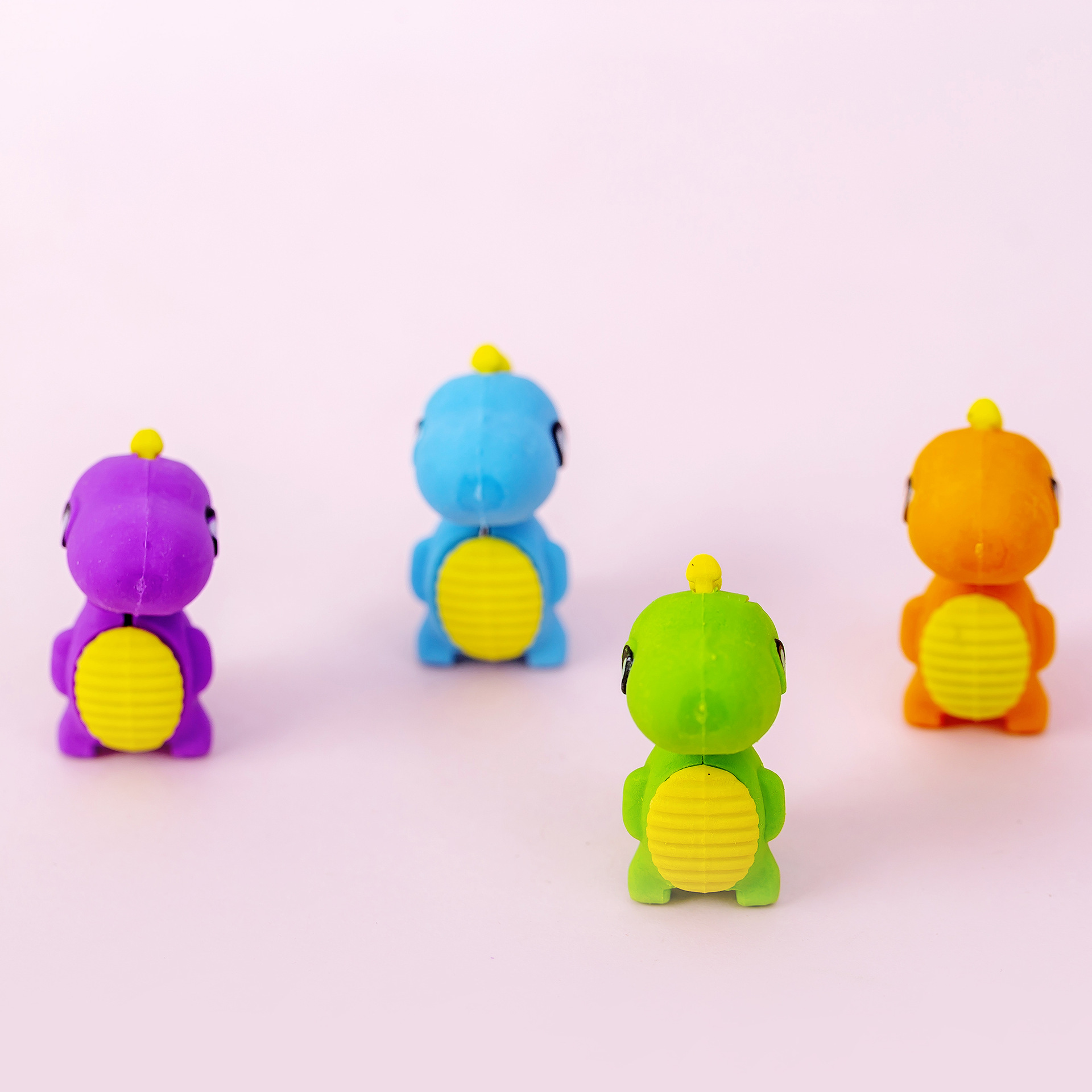 5218 in the cool creative card small Tyrannosaurus eraser student rubber stationery wholesale custom manufacturers stationery wholesale details Picture