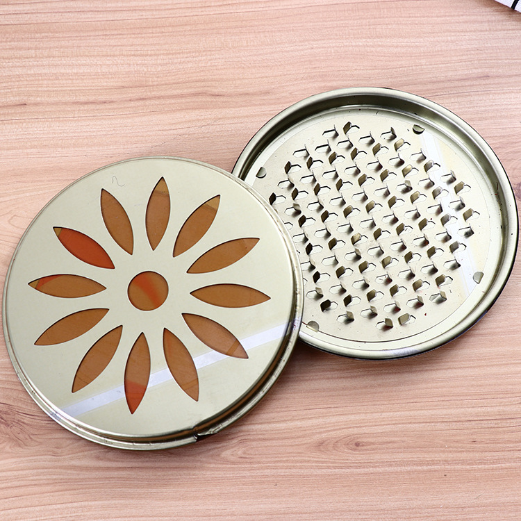 Mosquito-repellent incense box with big nail cover is popular in summer Specification drawing