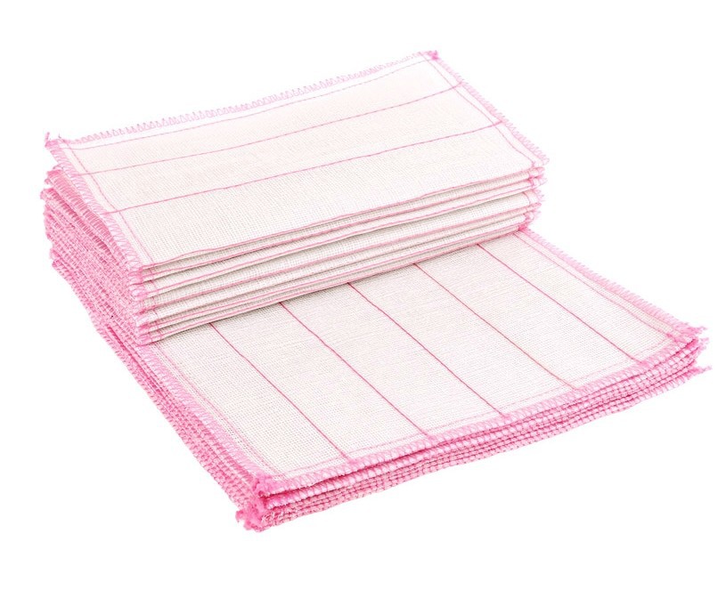 T manufacturer direct oil - free cotton yarn dish cloth oil absorbent 100 clean cloth 5 layer cotton cloth absorbent dish towel details Picture