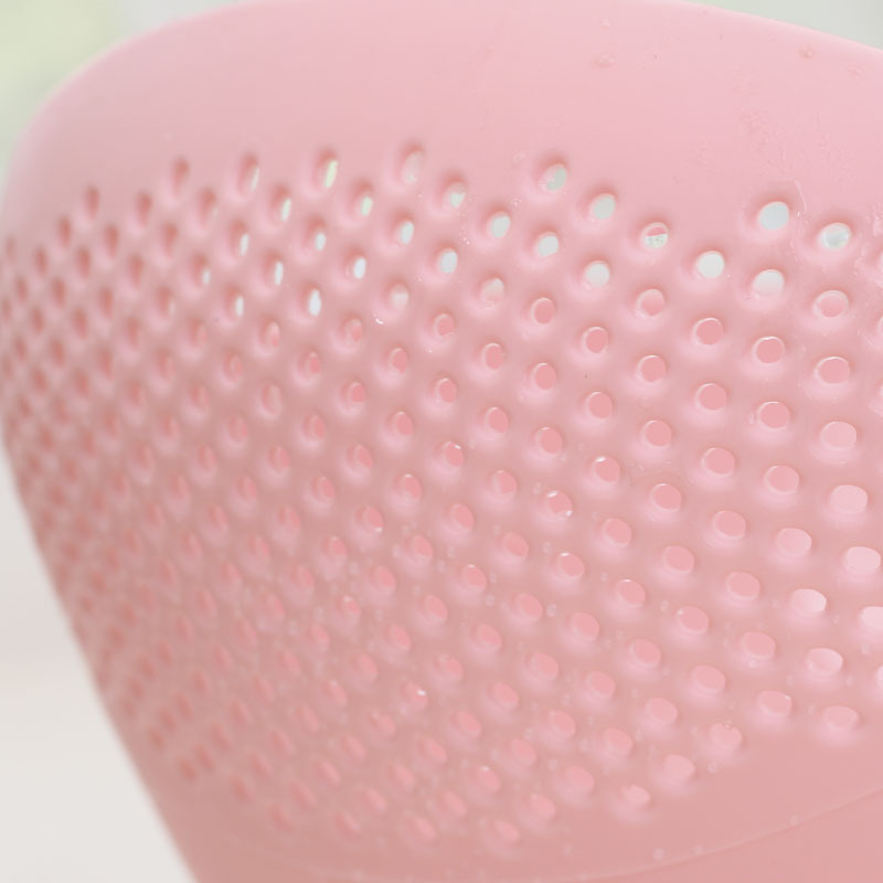 Dazzle COLOR thickENED KITCHEN rice washing MACHINE washing rice sieve washing rice basin plastic drain washing vegetable basket washing vegetable basket size Item Picture
