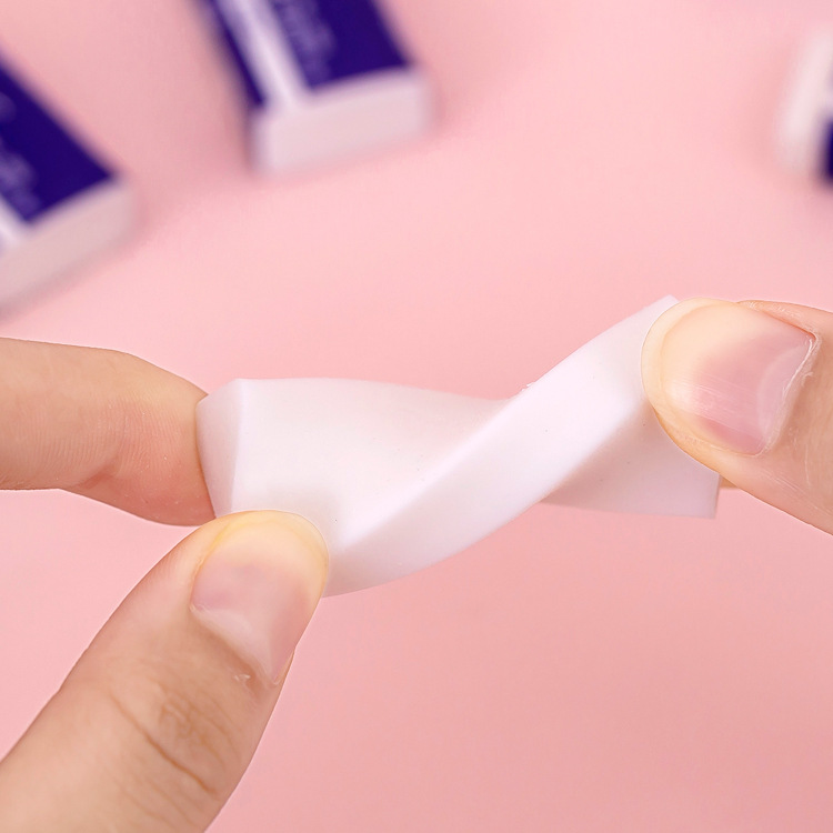 3081 3083 ultra clean soft office special 2B pure white eraser student rubber stationery wholesale Specification drawing