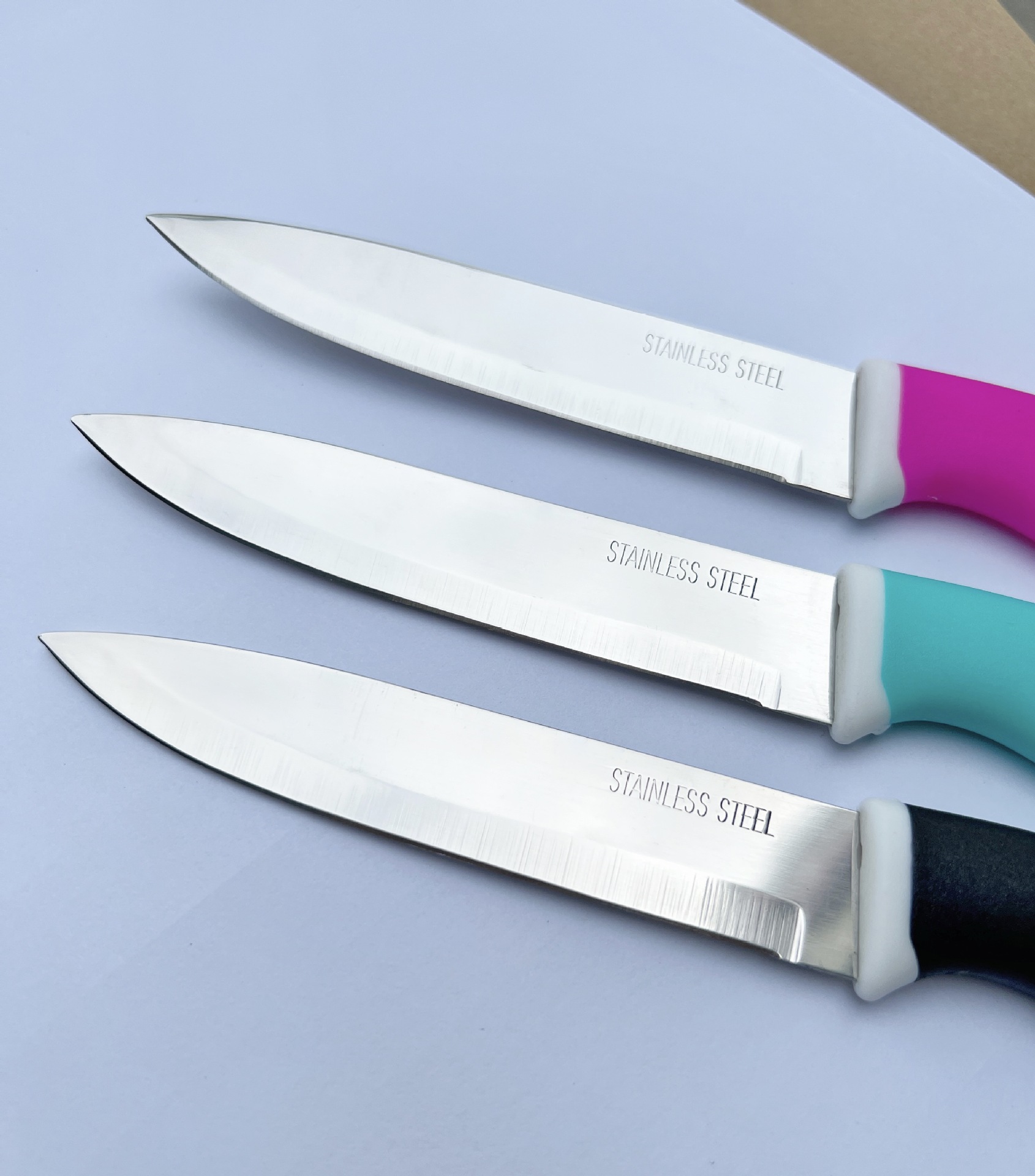 Multi - functional stainless steel fruit knife set multi - purpose knife steak knife small kitchen fruit paring knife details Picture