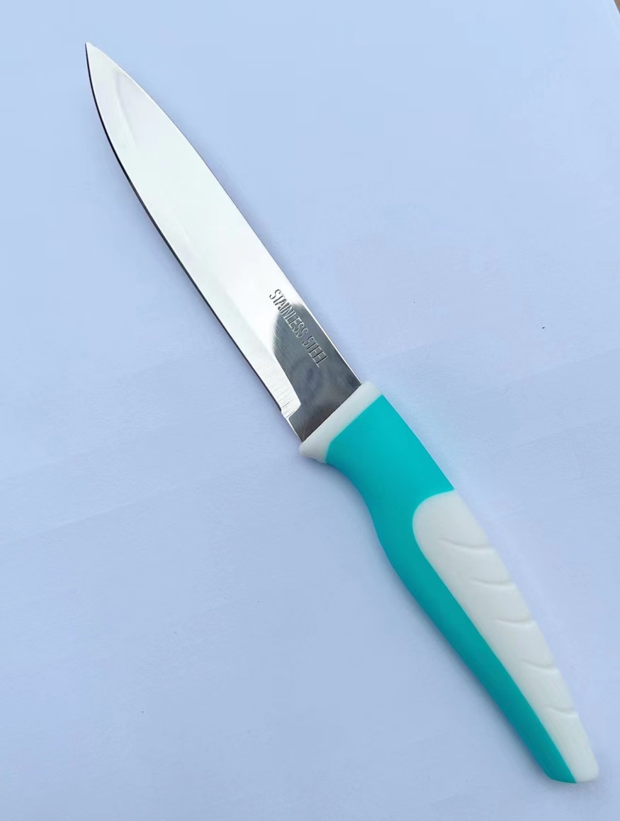 Multi - functional stainless steel fruit knife set multi - purpose knife steak knife small kitchen fruit paring knife Application Scenario