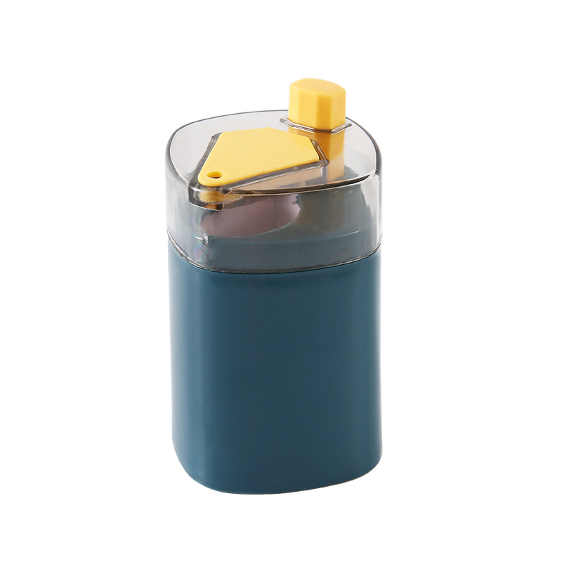 Toothpick box creative automatic pop-up home living room press type toothpick can portable toothpick can Item Picture