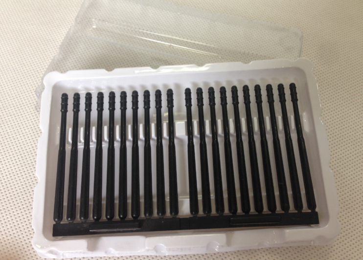 Disposable adhesive ear-cutting stick Ear-cutting spoon non-skin damaging ear-cutting adhesive earwax cleaning stick Specification drawing