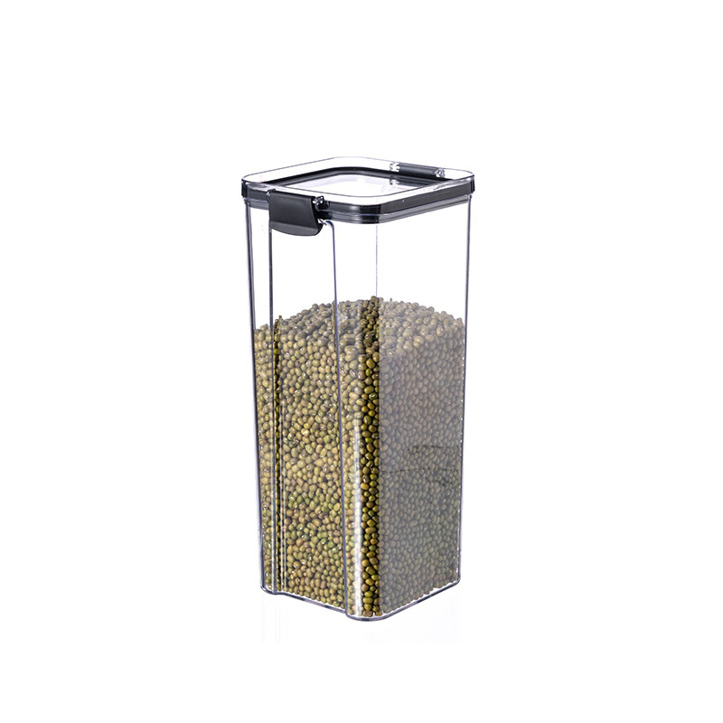 Sealed cans of grain and multigrain kitchen storage food grade transparent plastic cans box snacks dry goods tea storage cans Item Picture