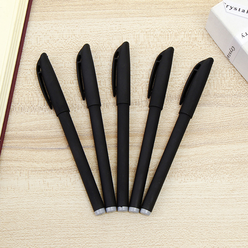 Manufacturers for direct sand black neutral pen for students examination office signature neutral pen wholesale spot full figure