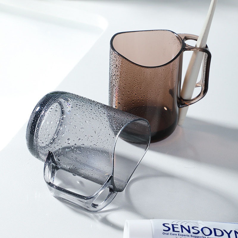 Mouthwash cup Brushing cup plastic water cup home printing logo gift hotel wash toothbrush cup wholesale full figure