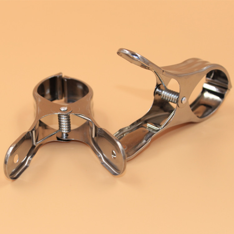 Large stainless iron is clamped clothes drying is clamped sun is clamped one yuan wholesale explosive supermarket daily necessities Specification drawing