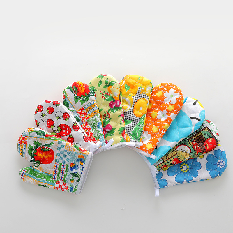 Foreign trade baking kit wholesale microwave oven gloves heat insulation gloves anti hot hand cover oven gloves 1 details Picture