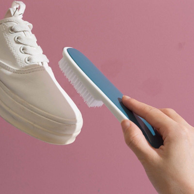 Shoe brush cleaning multifunctional household small board brush laundry brush soft hair dormitory students brush shoes details Picture