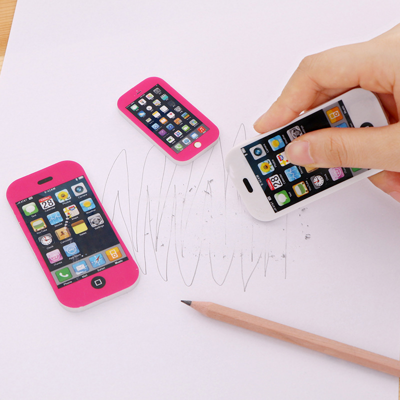 Creative mobile phone modeling eraser mobile phone rubber students rubber students stationery wholesale Taobao source details Picture