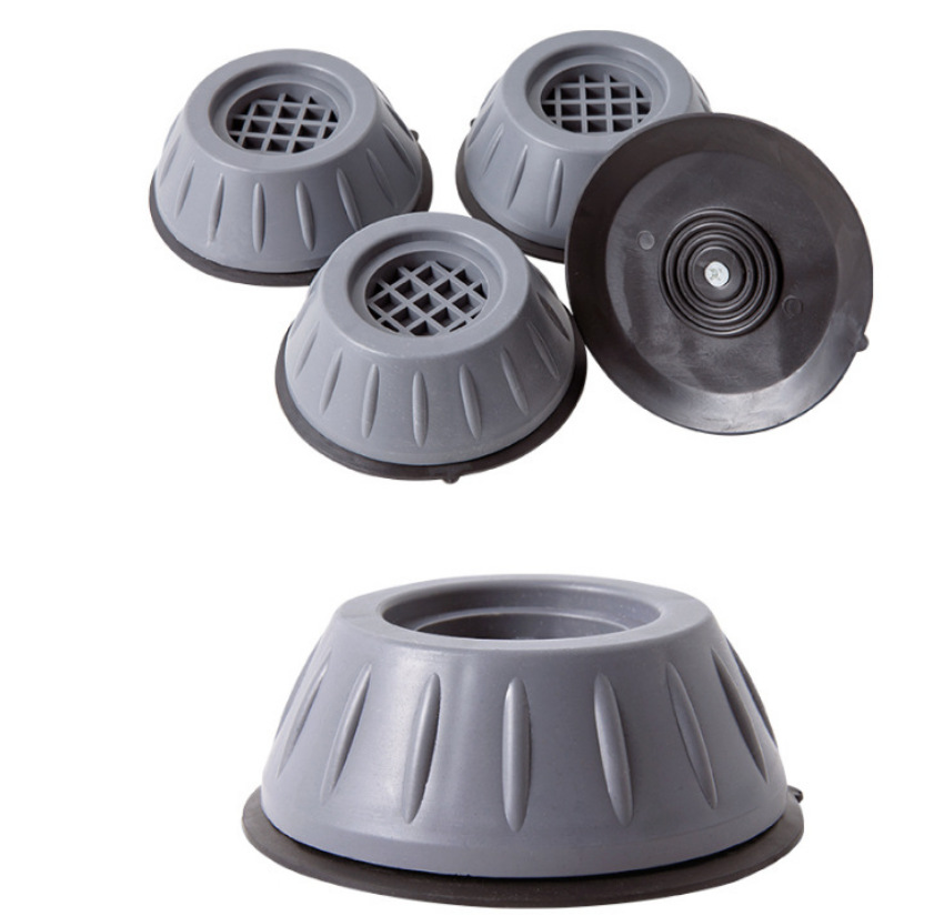 Stable washing machine floor pad wave wheel roller automatic universal shock absorption non-slip floor pad furniture pad height increase mute Item Picture