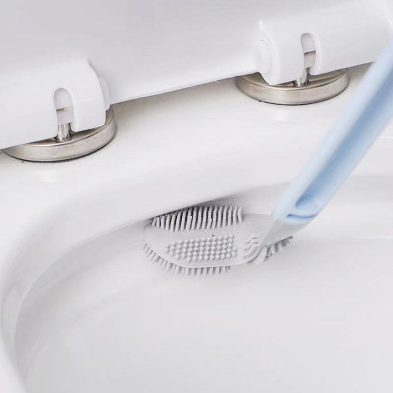 Golf silicone toilet brush household no dead Angle toilet cleaning magic brush hanging wall toilet cleaning brush Specification drawing