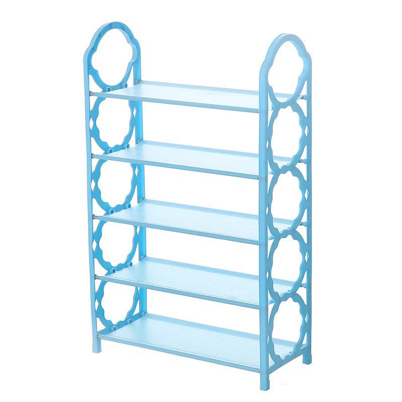 Classic practical combination shoe rack four - and five-layer simple combination shelf simple assembly Item Picture