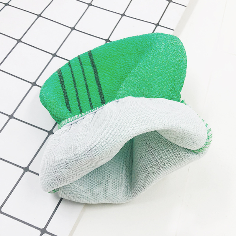 Korean granny scrub towel bath gloves Scrub towel bath gloves on both sides exfoliating bath towel Application Scenario