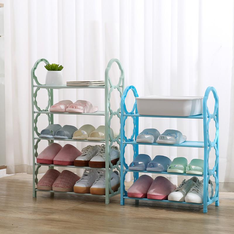 Classic practical combination shoe rack four - and five-layer simple combination shelf simple assembly Application Scenario