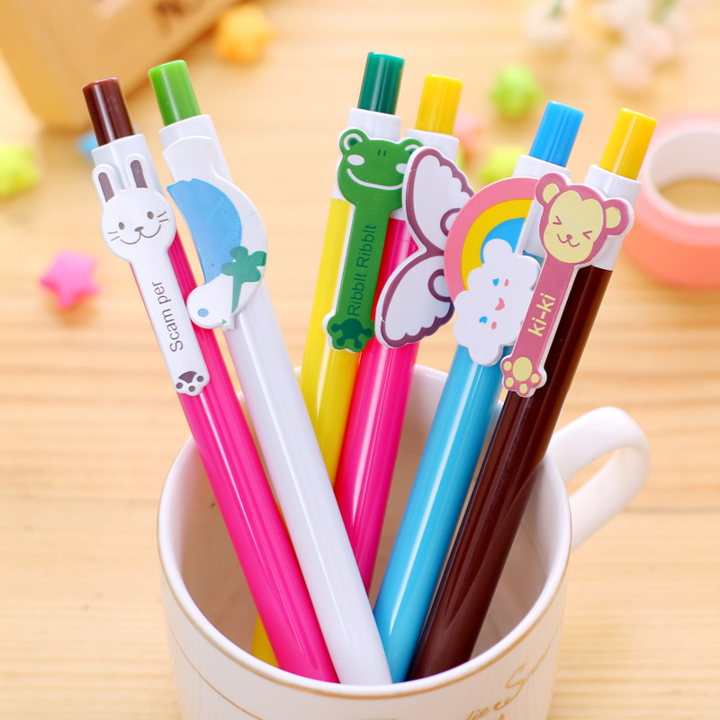 Special Rainbow Wings ballpoint pen creative students ballpoint pen wholesale students stationery wholesale Specification drawing